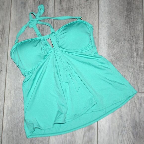 COLE OF CALIFORNIA - Bandeau Tankini Swim Top - Picture 3 of 4